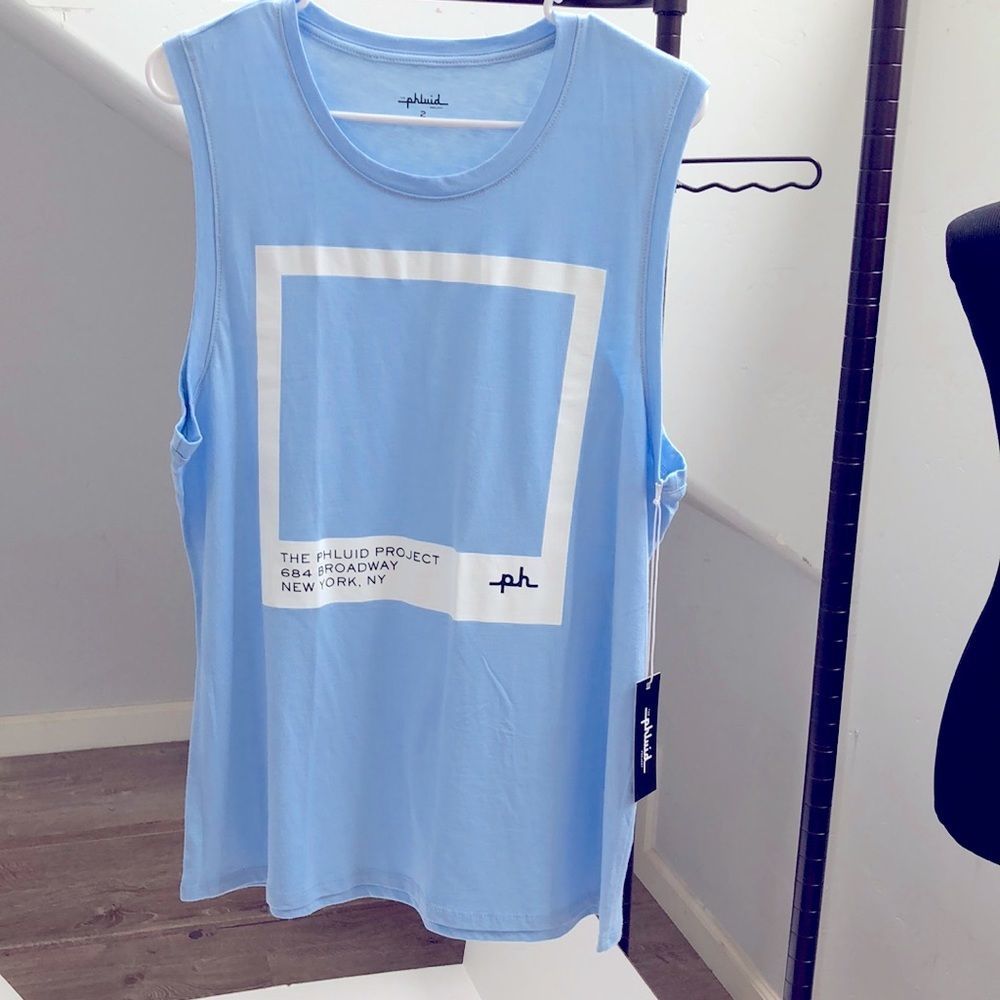 Phluid Project 🌈Muscle T ✨NEW✨ with 🏷tags!✨